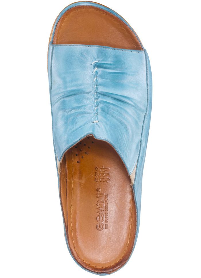 Gemini Pantolette mit seitlichen Gummiz&uuml;gen 