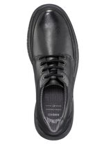 Wetterfester Schn&uuml;rschuh mit Wechselfu&szlig;bett SCHWARZ