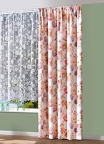 Floral gestaltete Übergardine 