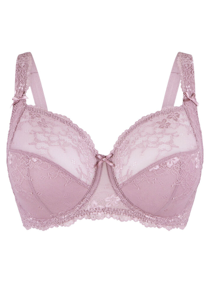 LingaDore Bügel-BH mit elastischer Spitze ALTROSA