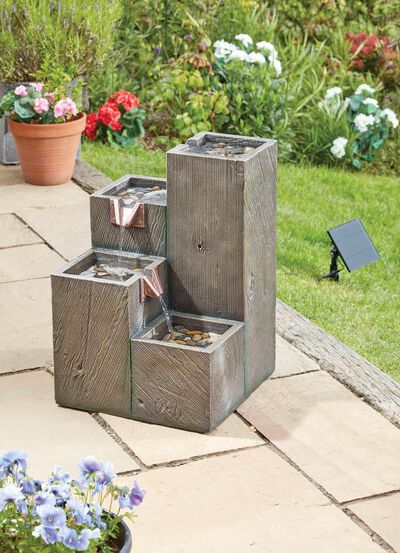 Solar-Brunnen &bdquo;Kaskade&ldquo; 