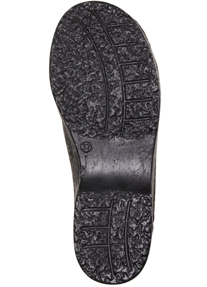 Warme Damen-Hausschuhe, Weite H, mit Rei&szlig;verschluss 