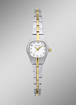 Damenuhr von Para mit bicolorfarbenem Schmuckbandgehäuse 