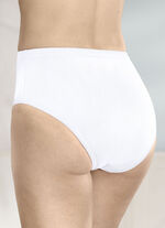 Viererpack Slips mit Gummizug im Bund 2X MARINE, 2X WEISS