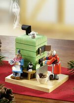 GL&Auml;SSER R&auml;ucherofen 