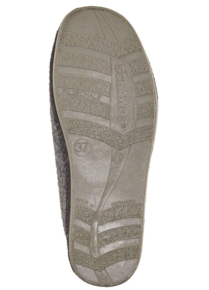 Atmungsaktive Damen-Hausschuhe, mit Klettverschluss 