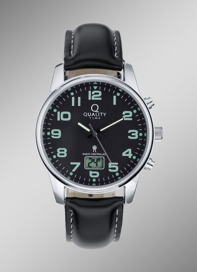 Sportliche Funk-Herrenuhr der Marke Quality Time 