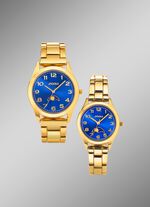 Quartz-Partneruhr von Pools mit Mondphasen 