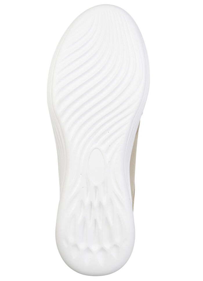 ELENA EDEN, trednige Damen-Sneaker, Weite H, mit herausnehmbarem Fu&szlig;bett BEIGE