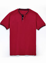 Shirt in 3 Farben DUNKELROT