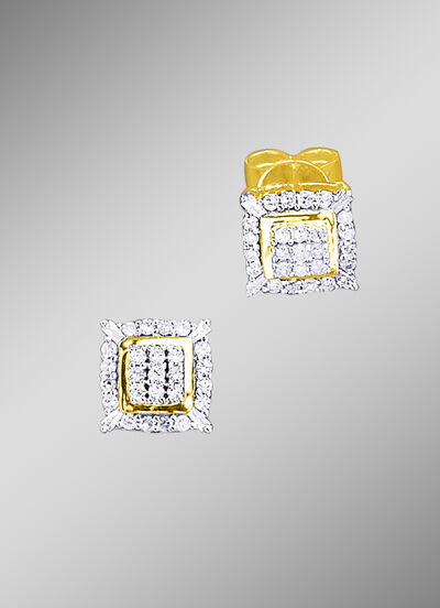Ohrstecker mit Diamanten 