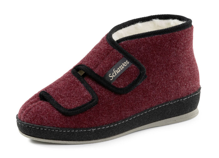 Textil-Stiefelette mit zwei praktischen Klettspangen 