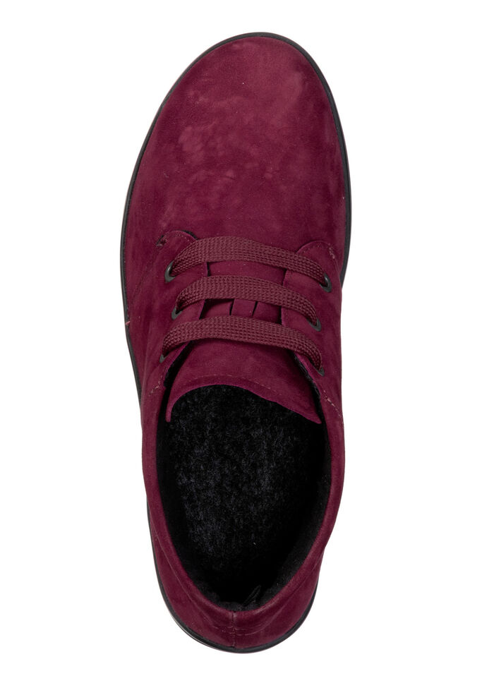 ELENA EDEN, bequeme Damen-Boots, Weite H, mit herausnehmbarem Fußbett BORDEAUX