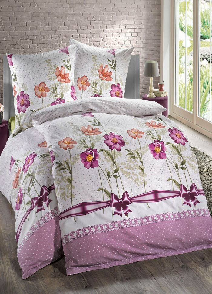 Renforc&eacute;-Bettw&auml;sche-Garnitur mit Rei&szlig;verschluss 