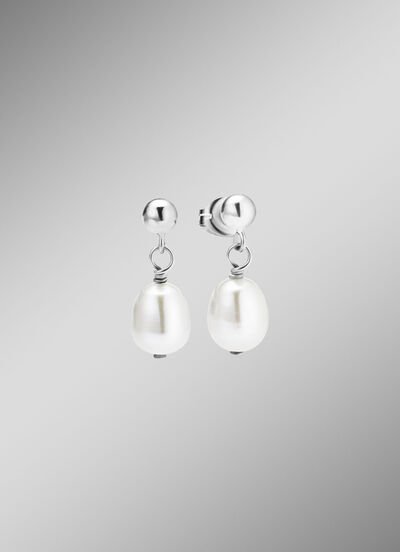 Ohrstecker mit Süßwasser-Zuchtperlen 