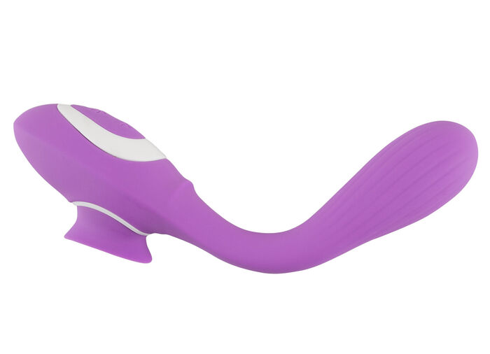 Rabbitvibrator mit Leckfunktion  