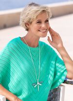 Schlangenkette mit Libellen-Anh&auml;nger 