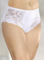 Viererpack Slips mit elastischer Spitze 