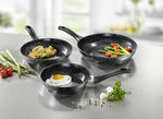 Pfannen-Set mit hochwertiger Antihaft- Keramikbeschichtung 
