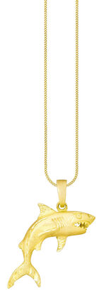 Moderner Anh&auml;nger mit Hai-Motiv 