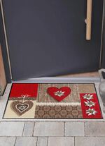 Fußmatte mit rutschhemmender Rückseite 