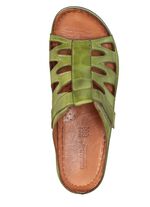 Gemini Pantolette aus teilweise schattiertem Rind-Nappaleder 