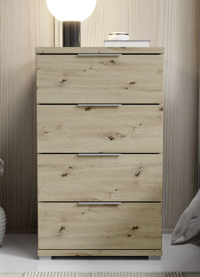 Nachttisch in Komfort-Höhe 