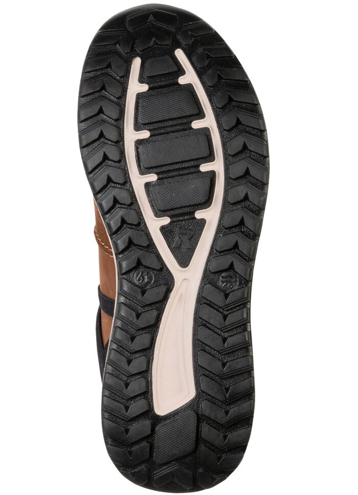 Rieker Sneaker mit Schn&uuml;rung BRAUN-SCHWARZ