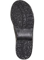 Warme Damen-Hausschuhe, Weite H, mit Rei&szlig;verschluss ANTHRAZIT