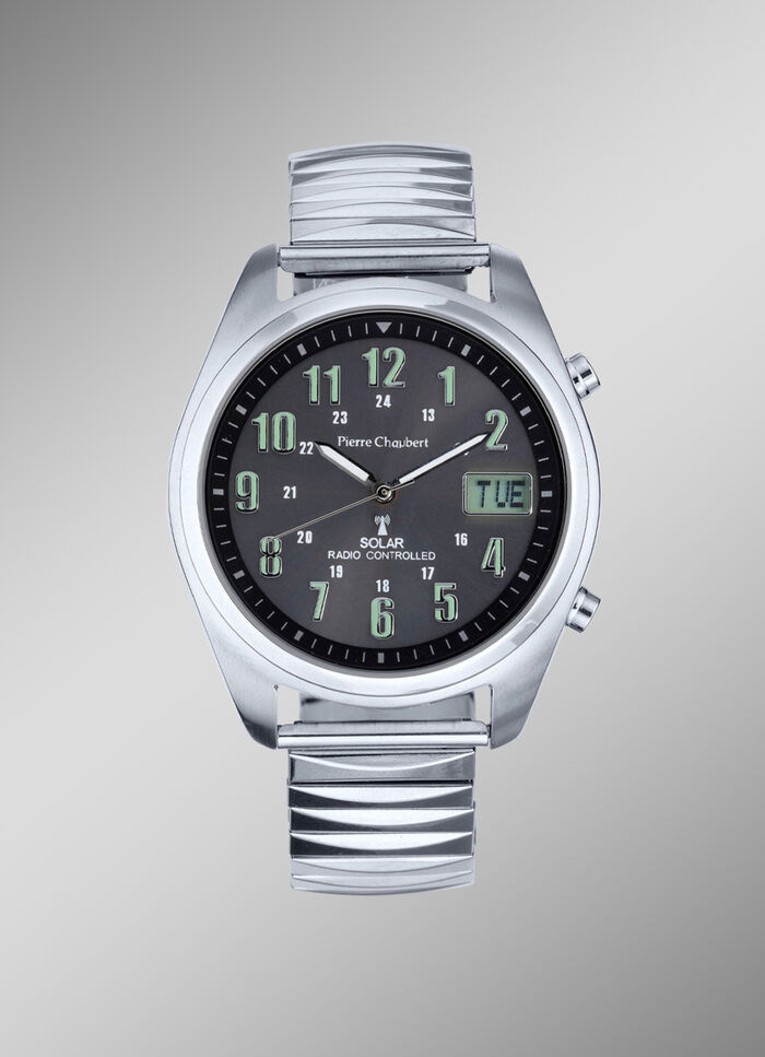 Pierre Chaubert- Funk-Solar-Herrenuhr 
