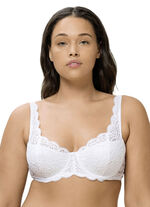 Triumph Amourette Bügel-BH mit Elastikspitze WEISS