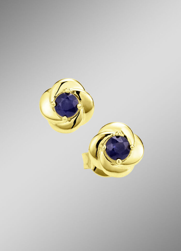 Außergewöhnliche Ohrstecker im Blumendesign 