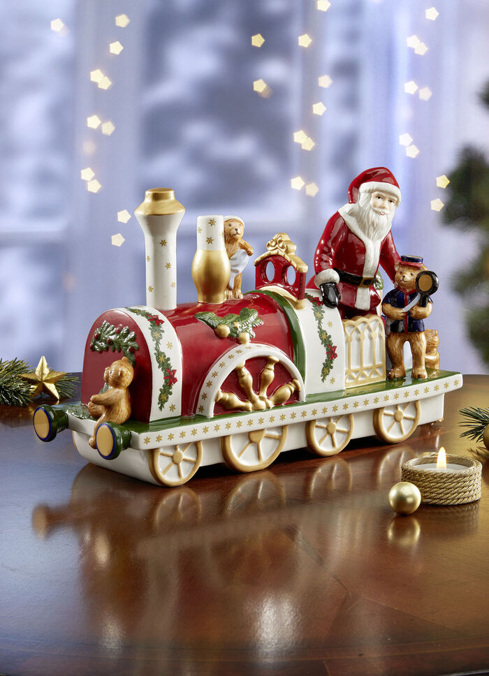 Lokomotive aus Porzellan von Villeroy & Boch 