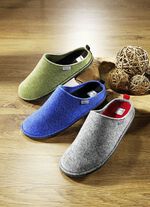 Herren-Hausschuh aus stapazierfähigem Wollfilz 