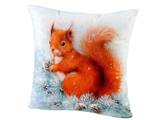 Kissenbez&uuml;ge in Samtoptik mit Rei&szlig;verschluss BUNT