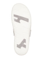 ELENA EDEN, klassische Damen-Clogs, Weite H, mit herausnehmbarem Fußbett WEISS-BUNT