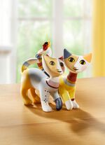 Katzenpaar Luca e Sofia aus der Rosina-Wachtmeister-Kollektion 