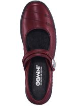 Gemini Slipper aus Rind-Nappaleder BORDEAUX