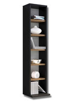 Beliebig erweiterbares Standregal ANTHRAZIT-HONIGEICHE