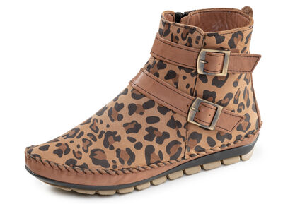 Gemini, trendige Damen-Boots, Weite G, mit herausnehmbarem Fußbett 