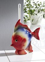 WC-Garnitur, 2-teilig, wertvolle Handarbeit 