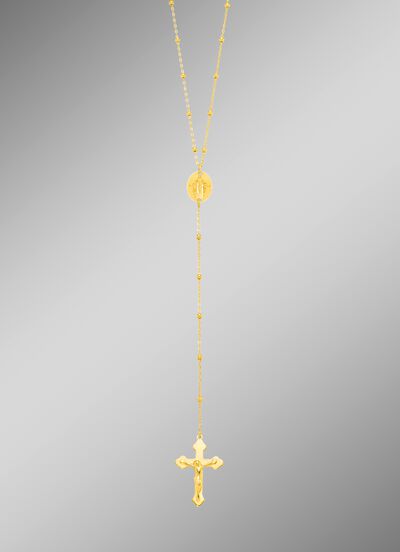 Rosenkranz-Ankerkette aus Gold 