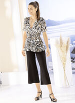 Culotte mit Zierknöpfen SCHWARZ