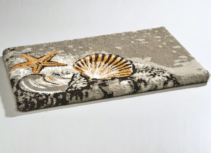 GRUND Badgarnitur mit rutschhemmender Latex-Rückseite SAND