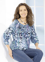 Tunika mit schönem Druck 