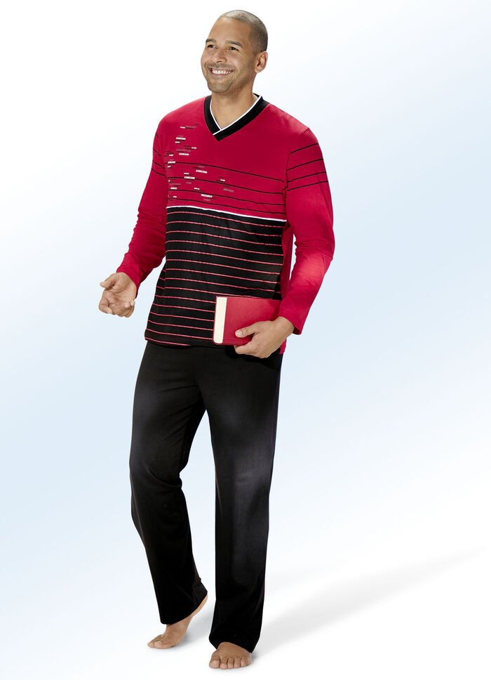 Zweierpack Schlafanzüge mit V-Ausschnitt 