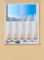 Kurzstore Kerzen mit echter Plauener Stickerei 