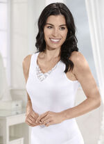 Dreierpack Hemden mit Stickereimotiv, auch als Spar-Sechserpack erhältlich WEISS