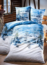 Bettw&auml;sche in b&uuml;gelleichter Biber-Qualit&auml;t 