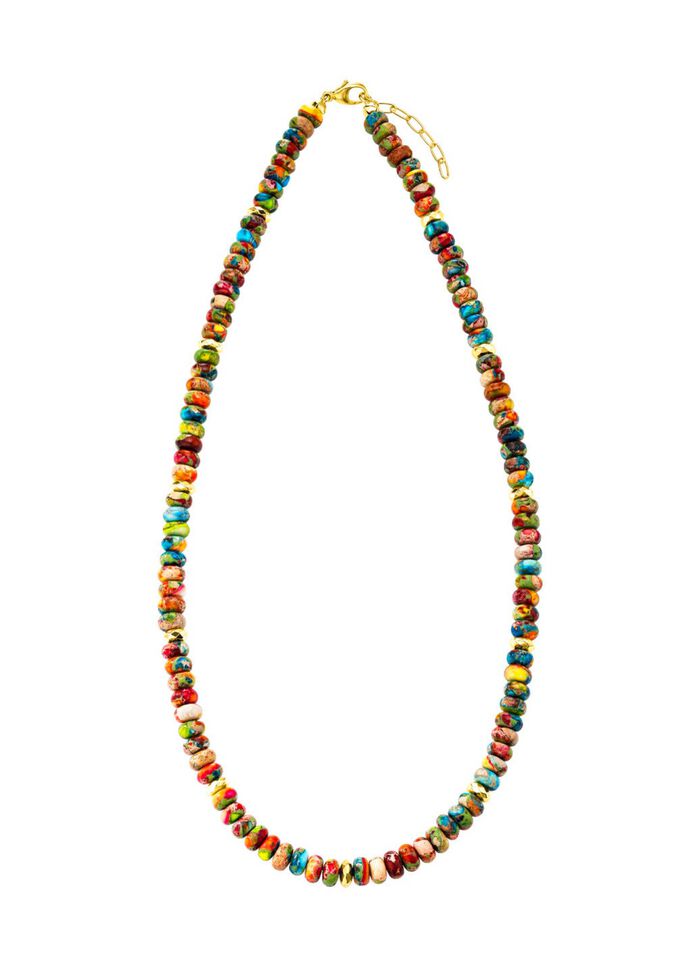 Schimmernde Halskette  